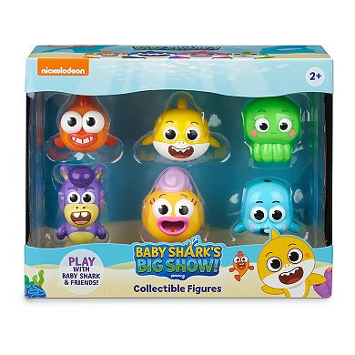 Baby Shark 6-Pack Character Figures