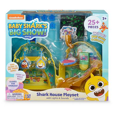 Baby Shark Baby Shark's House Playset with Lights and Sound