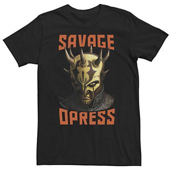 Big & Tall Star Wars: Clone Wars Savage Opress Big Face Tee