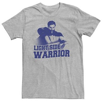 Big & Tall Star Wars: Clone Wars Obi-Wan Kenobi Light Side Warrior Tee