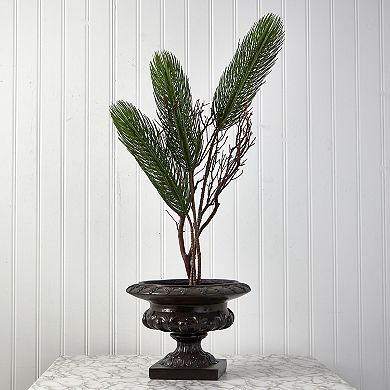 nearly natural 45-in. Pine Artificial Flower 3-Piece Set