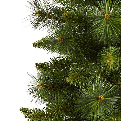 nearly natural 3-ft. New Haven Pine Pre-Lit Artificial Christmas Tree