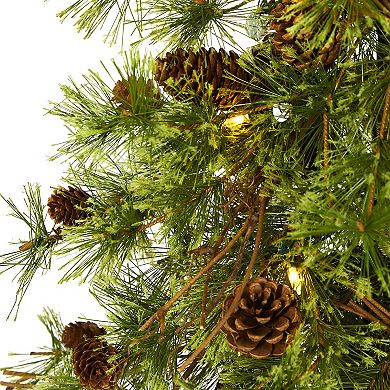 nearly natural 4-ft. Wyoming Alpine Pre-Lit Artificial Christmas Tree