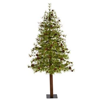 nearly natural 6-ft. Wyoming Alpine Pre-Lit Artificial Christmas Tree