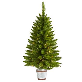 nearly natural 3-ft. Providence Pine Pre-Lit Artificial Christmas Tree