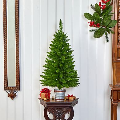 nearly natural 3-ft. Providence Pine Pre-Lit Artificial Christmas Tree
