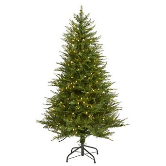 nearly natural 5-ft. Wisconsin Fir Pre-Lit Artificial Christmas Tree