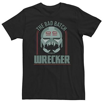 Big & Tall Star Wars: The Clone Wars The Bad Batch Wrecker Tee