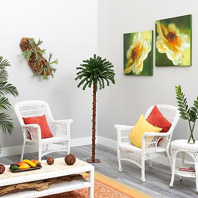 nearly natural 5-ft. Christmas Palm Pre-Lit Artificial Tree