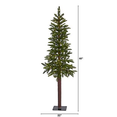 nearly natural 5-ft. Alaskan Alpine Pre-Lit Artificial Christmas Tree