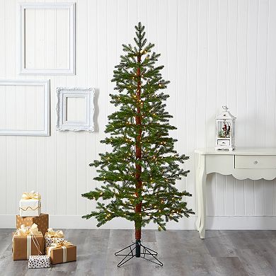nearly natural 6.5-ft. Fairbanks Fir Artificial Christmas Tree