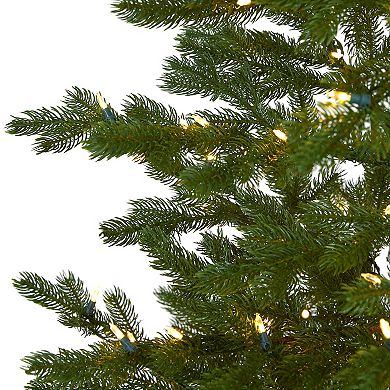 nearly natural 7.5-ft. Fairbanks Fir Artificial Christmas Tree
