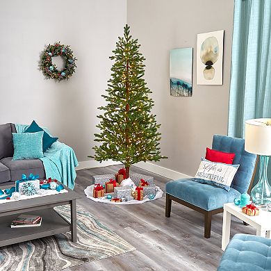 nearly natural 7.5-ft. Fairbanks Fir Artificial Christmas Tree