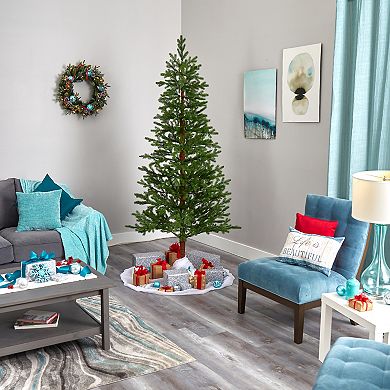 nearly natural 7.5-ft. Fairbanks Fir Artificial Christmas Tree