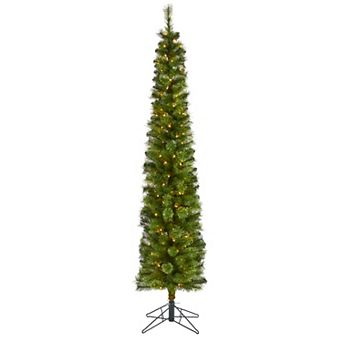 nearly natural 7-ft. Green Pencil Artificial Christmas Tree