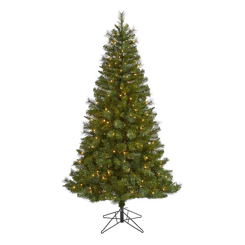 nearly natural 6-ft. Mount Hood Spruce Artificial Christmas Tree, Green