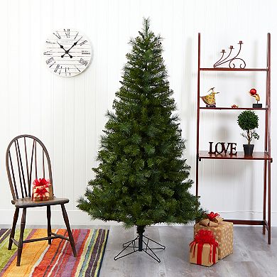 nearly natural 6-ft. Mount Hood Spruce Artificial Christmas Tree