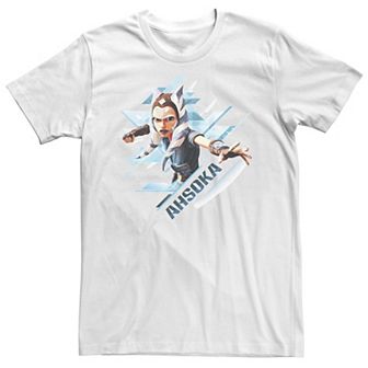 Big & Tall Star Wars: The Clone Wars Ahsoka Action Pose Tee