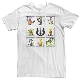 Big & Tall Star Wars: The Clone Wars Rebels Box Up Tee