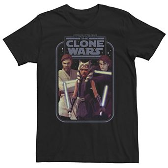 Big & Tall Star Wars: The Clone Wars Heroes Group Shot Tee