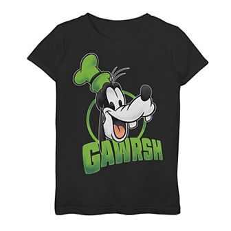 Disney's Mickey And Friends Girls 7-16 Goofy Gawrsh Portrait Tee