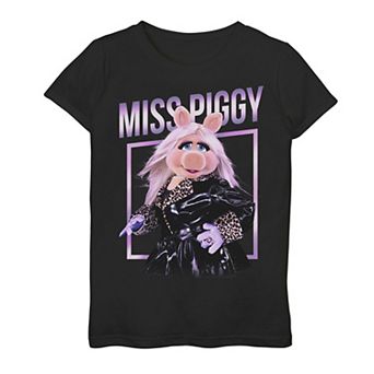 Disney's The Muppets Girls 7-16 Missy Piggy Framed Tee