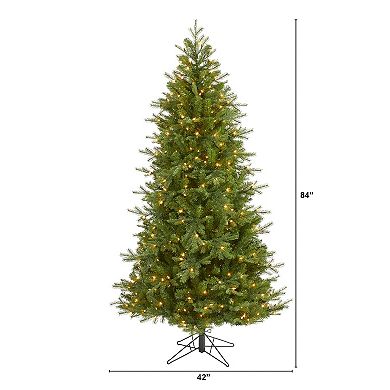 nearly natural 7-ft. Vienna Fir Artificial Christmas Tree