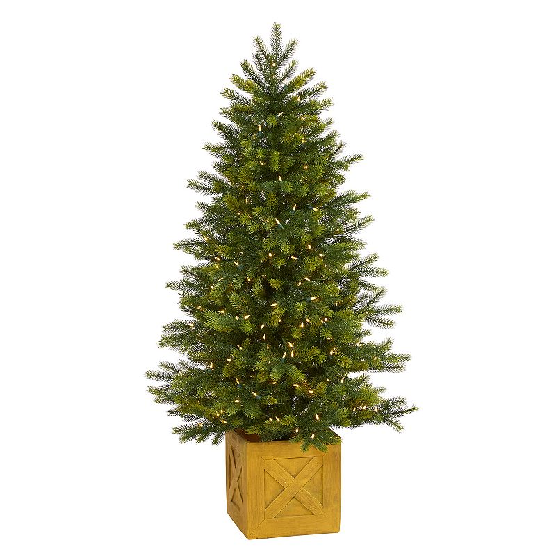 nearly natural 5-ft. Manchester Fir Artificial Christmas Tree in Decorative