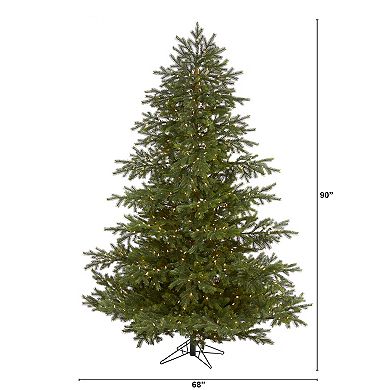 nearly natural 7.5-ft. South Carolina Spruce Real Touch Artificial Christmas Tree