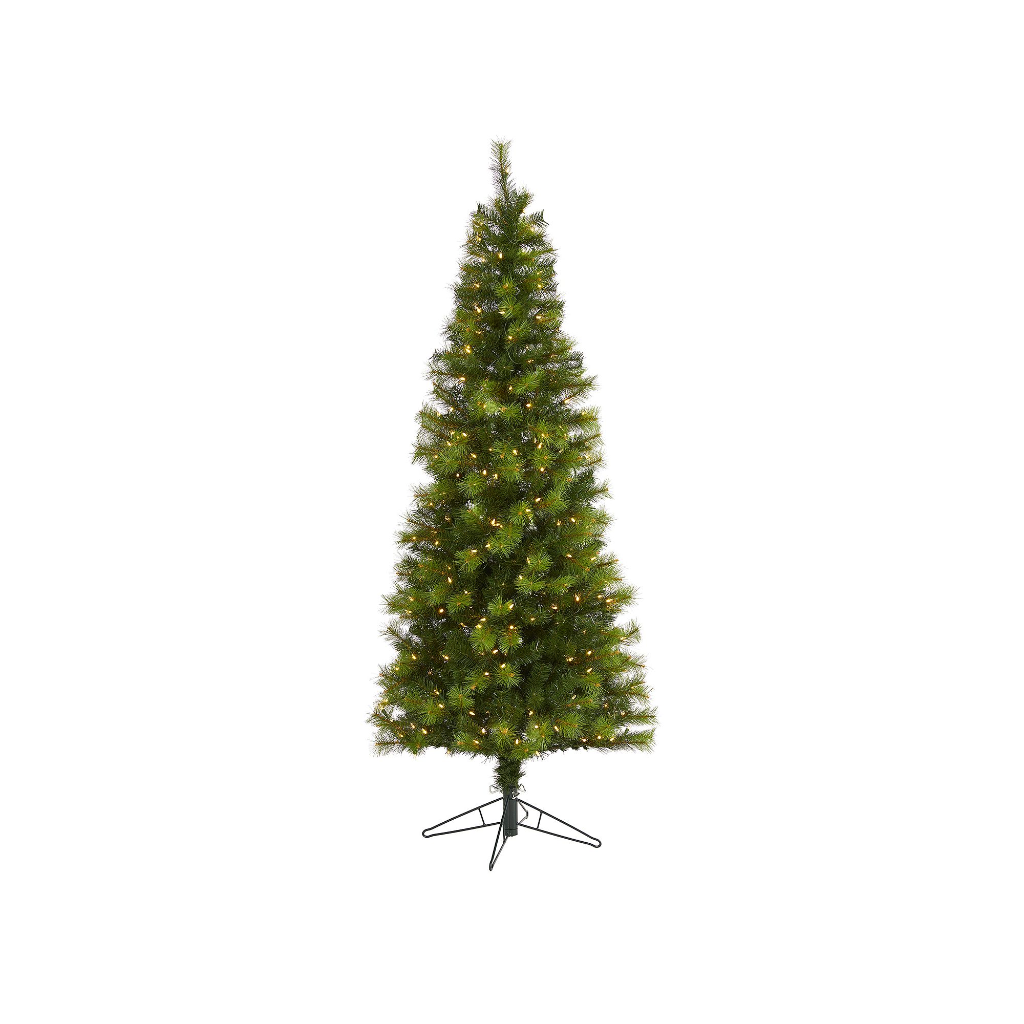nearly natural 6.5-ft. Green Valley Pine Artificial Christmas Tree