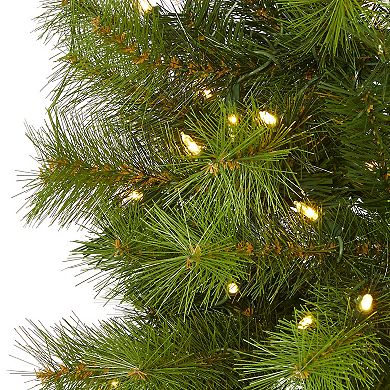 nearly natural 6.5-ft. Green Valley Pine Artificial Christmas Tree