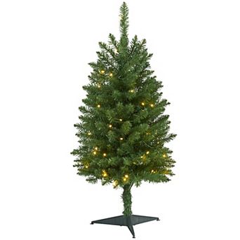 nearly natural 3-ft. Slim Green Mountain Pine Artificial Christmas Tree