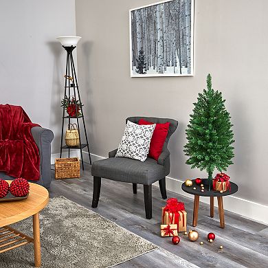 nearly natural 3-ft. Slim Green Mountain Pine Artificial Christmas Tree