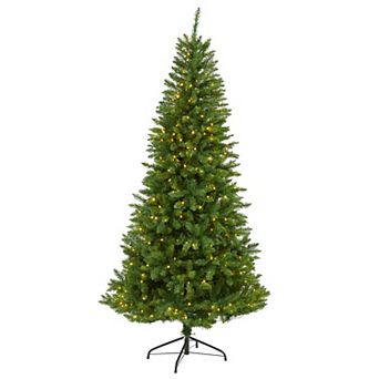 nearly natural 6.5-ft. Green Valley Fir Artificial Christmas Tree