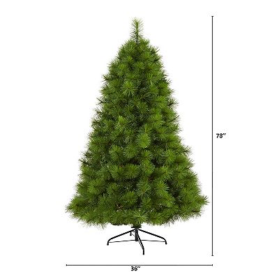 nearly natural 6.5-ft. Green Scotch Pine Artificial Christmas Tree