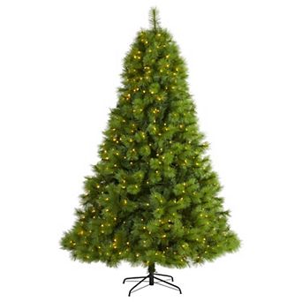 nearly natural 8-ft. Green Scotch Pine Artificial Christmas Tree