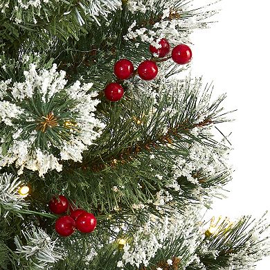 nearly natural 3-ft. Frosted Swiss Pine Artificial Christmas Tree