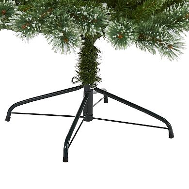 nearly natural 7-ft. Wisconsin Slim Snow Tip Pine Artificial Christmas Tree