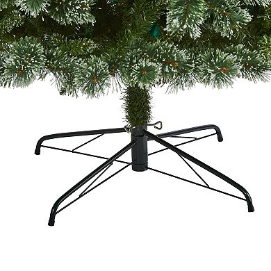 nearly natural 9-ft. Wisconsin Slim Snow Tip Pine Artificial Christmas Tree