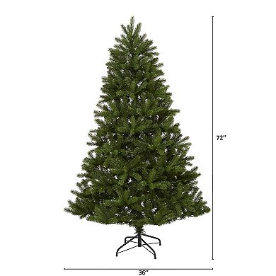 nearly natural 6-ft. New Haven Spruce Natural Look Artificial Christmas Tree