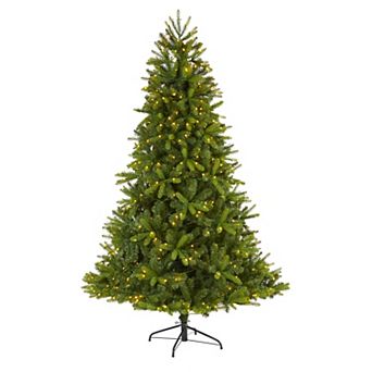 nearly natural 7-ft. New Haven Spruce Natural Look Artificial Christmas Tree