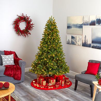 nearly natural 7-ft. New Haven Spruce Natural Look Artificial Christmas Tree