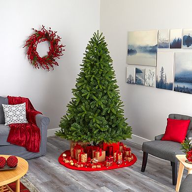 nearly natural 7-ft. New Haven Spruce Natural Look Artificial Christmas Tree