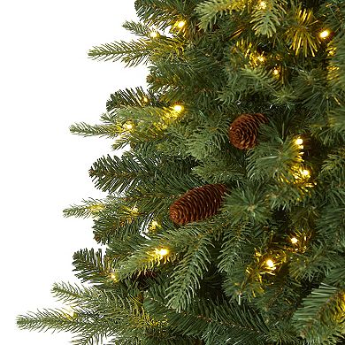 nearly natural 6-ft. Wellington Spruce Natural Look Artificial Christmas Tree