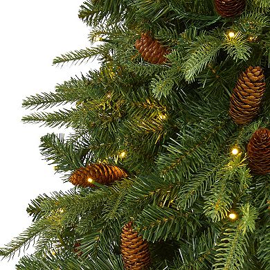 nearly natural 8-ft. Wellington Spruce Natural Look Artificial Christmas Tree