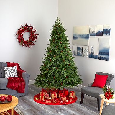 nearly natural 8-ft. Wellington Spruce Natural Look Artificial Christmas Tree