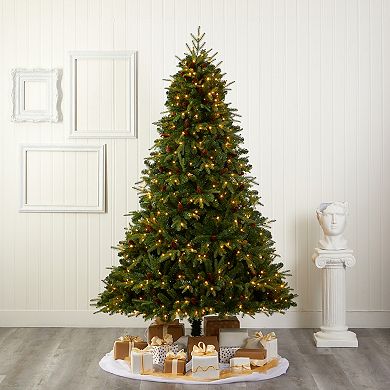 nearly natural 8-ft. Wellington Spruce Natural Look Artificial Christmas Tree