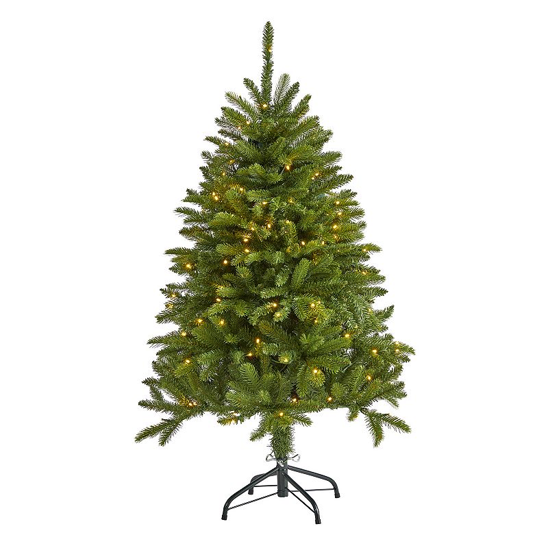 nearly natural 4-ft. Sierra Spruce Natural Look Artificial Christmas Tree, 