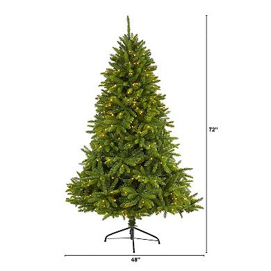 nearly natural 6-ft. Sierra Spruce Natural Look Artificial Christmas Tree