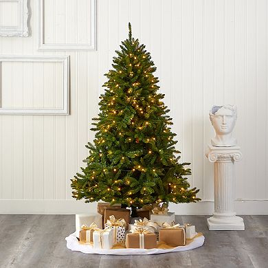 nearly natural 6-ft. Sierra Spruce Natural Look Artificial Christmas Tree